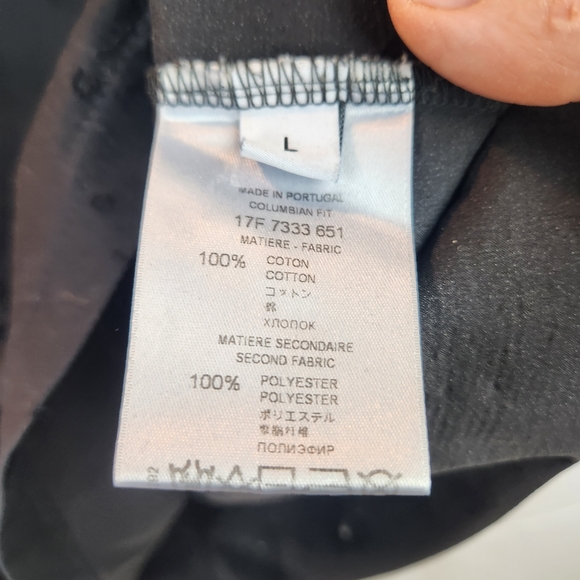 Givenchy black logo Distressed tshirt size L in EUC - Picture 8 of 11